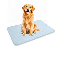 Dog Cooling Mat Durable Machine Washable Pets Cool Pad XX-Large Blue