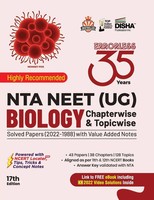 Disha Experts | 35 Years NTA Neet (Ug) Biology Chapterwise & Topicwise Solved...