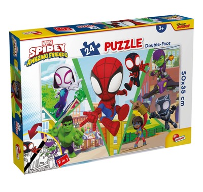 MARVEL PUZZLE DF PLUS 24 SPIDEY - LET'S CHALLENGE