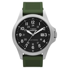 Timex TW2Y31600 Expedition® Field Post Solar 41 mm Silikonarmbanduhr – Herrenuhr