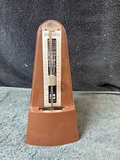 Vintage Seiko Brown Prestissimo Presto Metronome For Parts