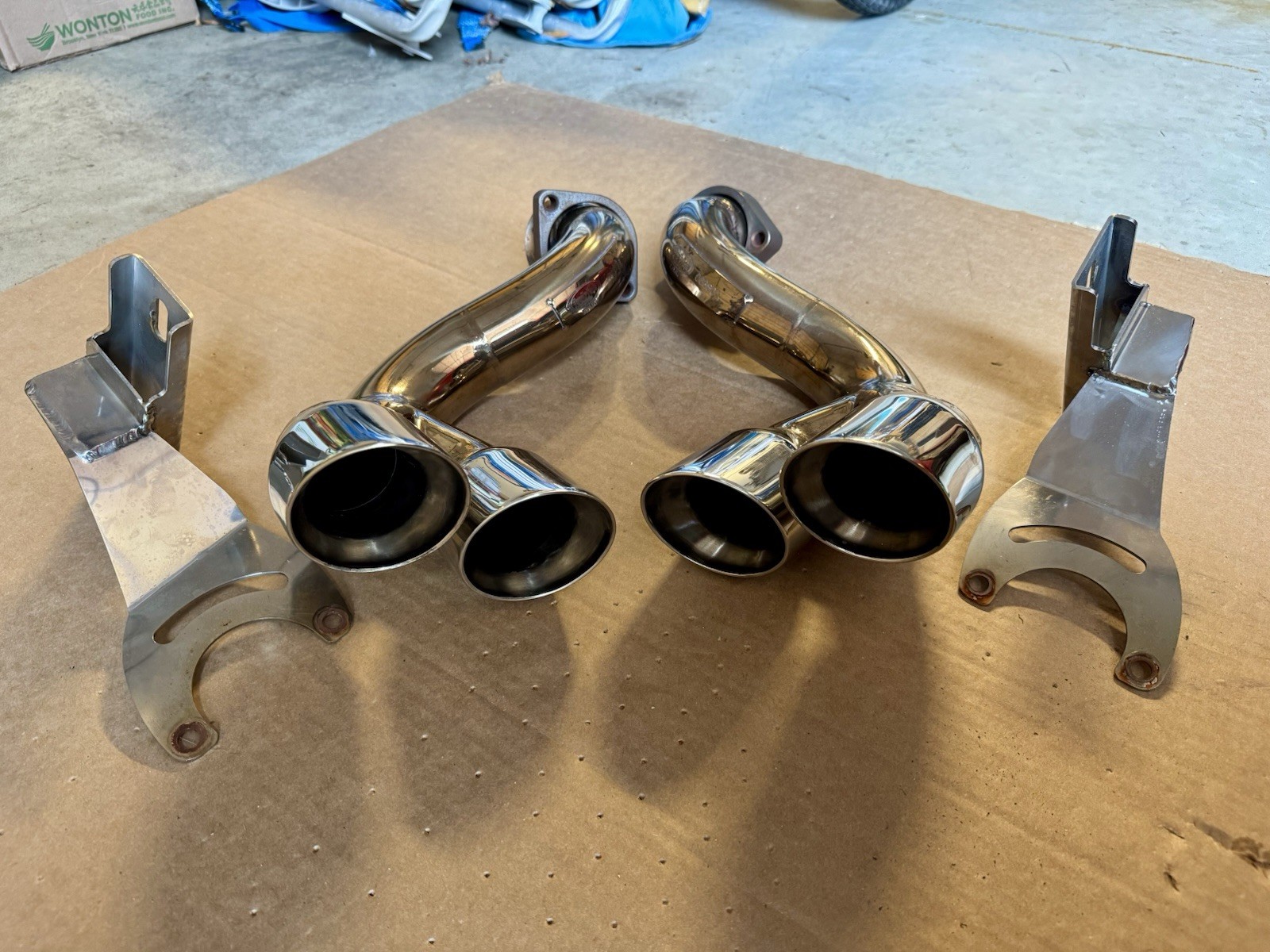 Tubi Style Ferrari 348 Exhaust -     Free Shipping (Continental US)