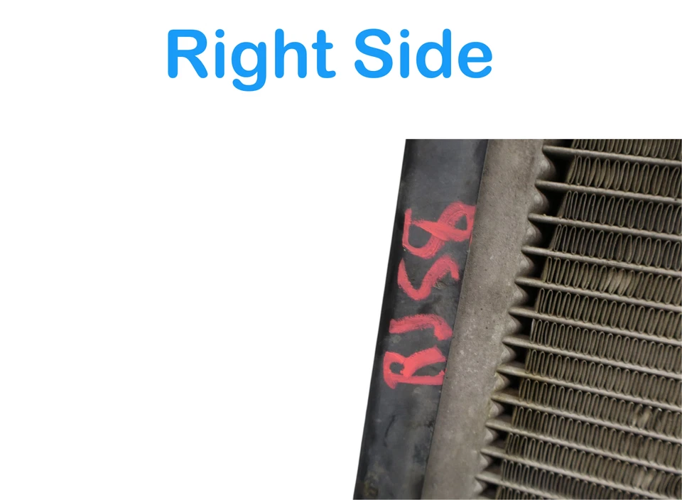 Оригинальный правосторонний вспомогательный интеркулер радиатора Mercedes CLS63 AMG W218 12–18 годов выпуска - Изображение 3 из 4