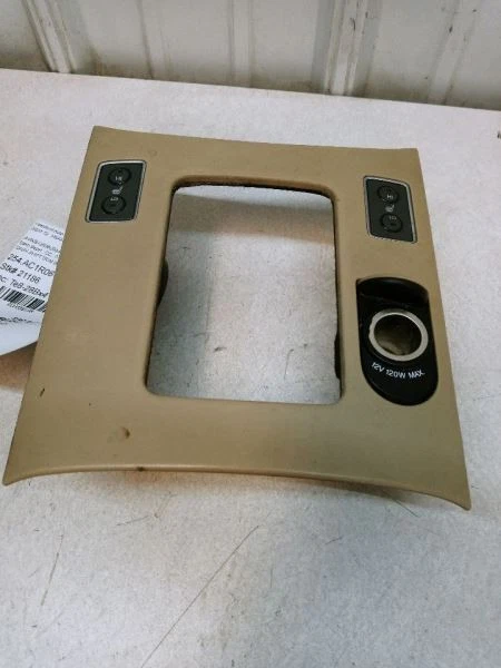 Acura RL 2006 consola central cambio bisel con interruptores bronceado fabricante de equipos originales usado Foto 2 de 4