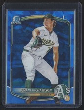 2025 Bowman Draft Sapphire Grant Richardson Athletics #BDC-171
