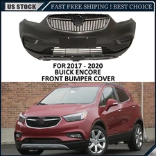 Front Bumper Cover Grille Assembly kit Set for 2017-2021 Buick Encore GM42645803
