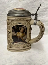 1997 Budweiser CB6 Girls Stein Members Only Anheuser-Busch Collector Vintage