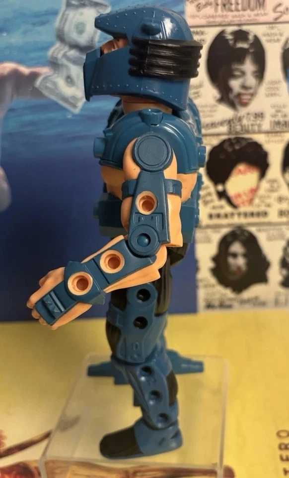 Figura de acción Kenner 1986 Centurions Hacker de colección con casco original limpio Foto 3 de 4