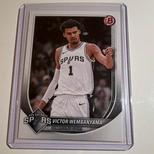 Topps bowman 2025-26 Victor Wembanyama #195 San Antonio Spurs Base Basketball