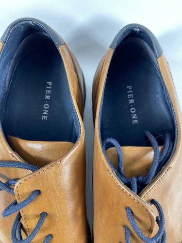 Pier One gr 43 Herren Halbschuhe Schnürschuhe Elegant Gut Nr 56 - Bild 6 von 8