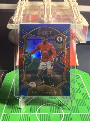 Panini 2021-22 Select Marcus Rashford Man United Blue /49 JERSEY MATCH #’d 10