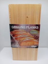 12 Pack Wood Fire Cedar Planks for Grilling Salmon and More