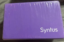 Syntus Yoga Block -New-Supportive Eva Foam- 9" x 6" x 4" Soft Non-Slip Surface