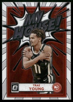 Trae Young - My House - 2020-21 Panini Donruss Optic Basketball #17