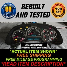 2002-2005 GMC Envoy Gauge Cluster