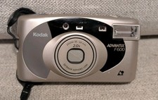 Kodak Advantix F600 Zoom APS 35MM Point Shoot Film Camera Tested  Working