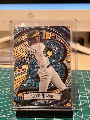 2023 Bowman Draft - Bowman Glass Jacob Wilson #BGA-5 (RC)