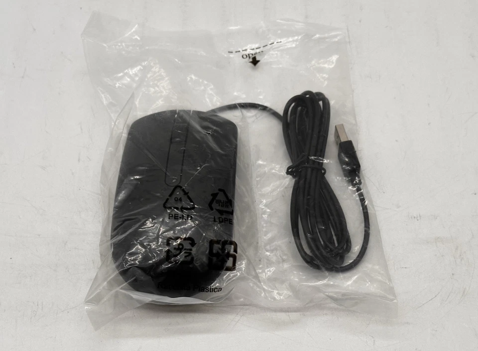 Dell USB Wired Optical Mouse with 3 Buttons DP/N 0RG4V6 New Sealed Black - Image 2 of 4