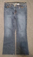 Cruel Girl Boot Cut Jeans junior 13R western cowgirl boho Flap Back Pockets