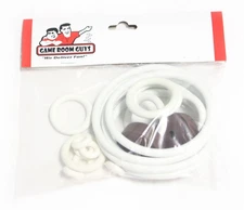Gottlieb Lightning Ball Pinball Machine Replacement Repair Rubber Ring Kit White