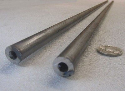 DOM Steel Round Tube, .500'' OD x .260'' ID x .120'' Wall x 3 FT Long, 2 Pcs