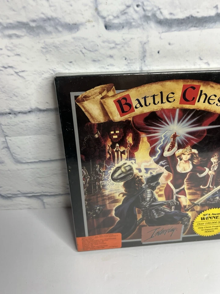 Battle Chess By Interplay PC 1988 1990 IBM/Tandy Windows Floppy Disk Vintage - Image 2 of 4
