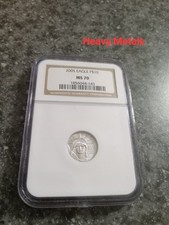 2005 $10 Platinum Eagle 1/10 oz MS70 NGC NICE LOW PRICE!! 4250.00 per troy oz