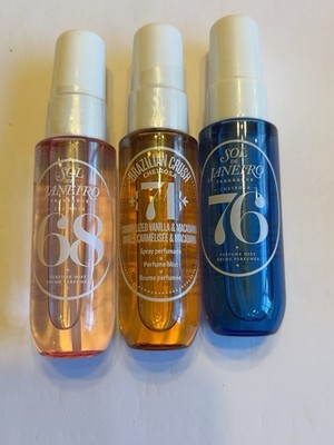 Sol de Janeiro Perfume Mist 30mL Lot Cheirosa 68 71 76 Mini Fragrance 3pc