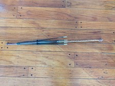 Antique Parasol Umbrella frame wood knots celluloid vintage