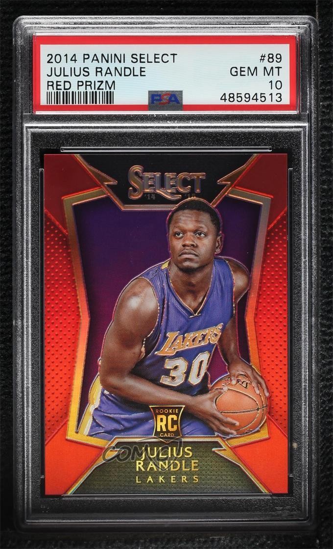 2014 Select Concourse Red Prizm /149 Julius Randle PSA 10 GEM MT Rookie RC 1u6