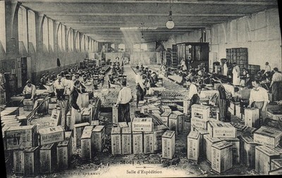 Versandraum - Moët & Chandon, Épernay - herausgegeben in Épernay