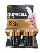 Duracell Plus Power AA Batteries - Double A - 4 Pack