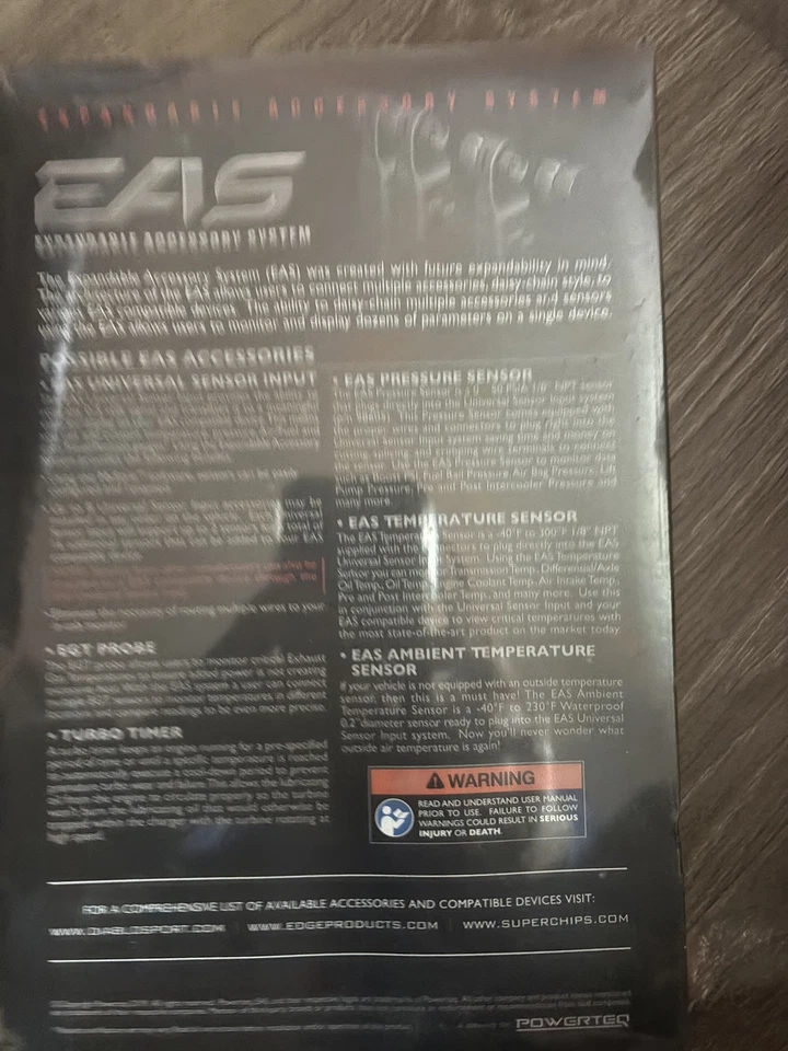 Kit EGT expandible Edge 98611 EAS Foto 2 de 3