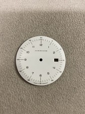 Junghans Max Bill Design Zifferblatt Weiß Damenuhr Armbanduhr 