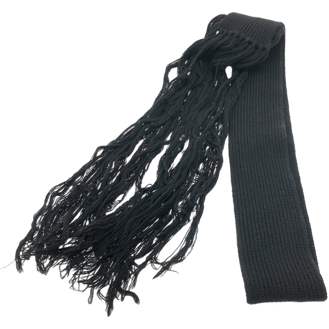 Silencieux à franges longues Dior HOMME 2004AW 4HH4091611 noir occasion MESC 0