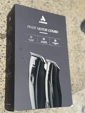 Andis Professional Pivot Motor Combo Clipper Trimmer Barber Salon Set 24810 New!