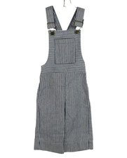 VTG Buster Brown Overalls BLUE ENGINEER STRIPES Train Ticking Long Pants SZ 4