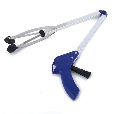 81cm Foldable Reacher Grabber Tool Aluminum Alloy Pickup Trash Litter Claw