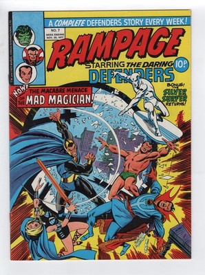 1973 MARVEL THE DEFENDERS #6 & NOVA #4 1ST CYRUS BLACK & CORRUPTOR RARE KEY UK
