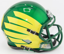 2025 Oregon Ducks Custom Riddell Mini Helmet vs Indiana - BCS Chic Fil A Bowl
