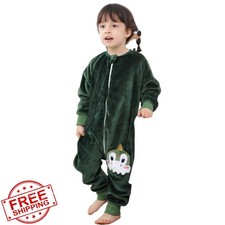 MICHLEY Flannel Baby Sleeping Bag, Unisex Pajamas, Autumn Winter