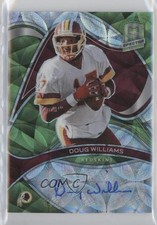 2022 Panini Spectra Signatures Neon Green Prizm 23/25 Doug Williams Auto i5f
