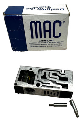 MAC VALVES 45A-0NA-AD Base Manifold for Single Operator