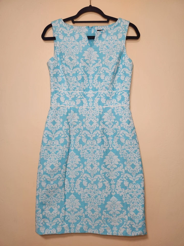 Vestido sin mangas Alex Marie vaina para mujer talla 4 azul Foto 2 de 4