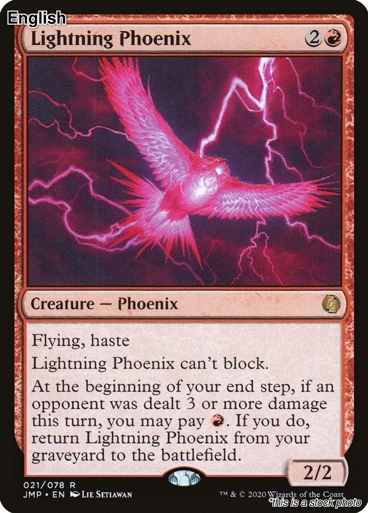 MTG Lightning Phoenix [JMP - 21] LP