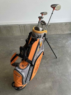 Cobra Go Time Jr. Rickie Fowler Golf Club Set w/ Stand Bag - RH