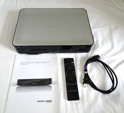 harman/kardon BDS 277 - Blu-ray - 3D - DVD player - Wi-fi w/radio receiver