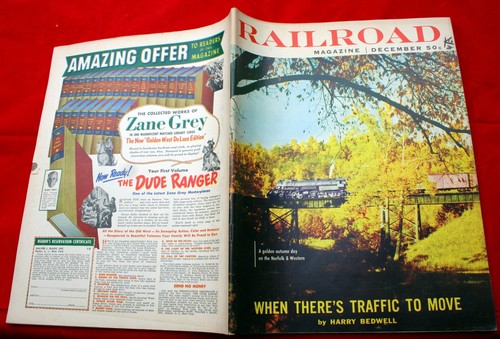 CHOICE RAILROAD Magazine 1955-1968 fiction rosters photos art bios business - Foto 28 di 89