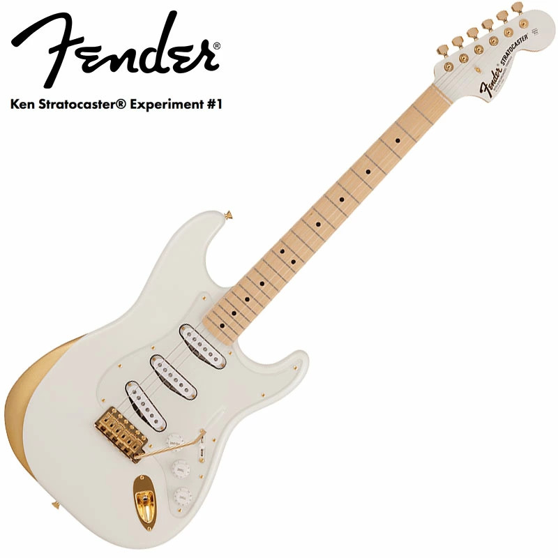 ギター Fender Ken Stratocaster Fender Ken Stratocaster Experiment L'Arc-en-Ciel made in japan