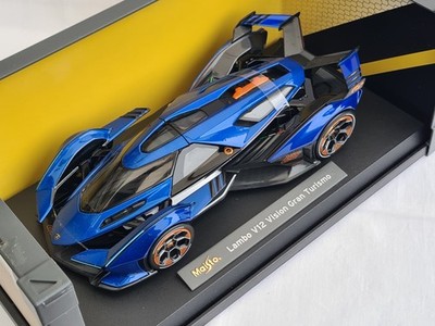 Lamborghini V12 Vision GranTurismo Blau Maisto 1:18